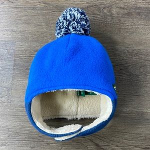 L.L. Bean Fleece Toddler Winter Snow Hat, Beanie, size 12-24mo